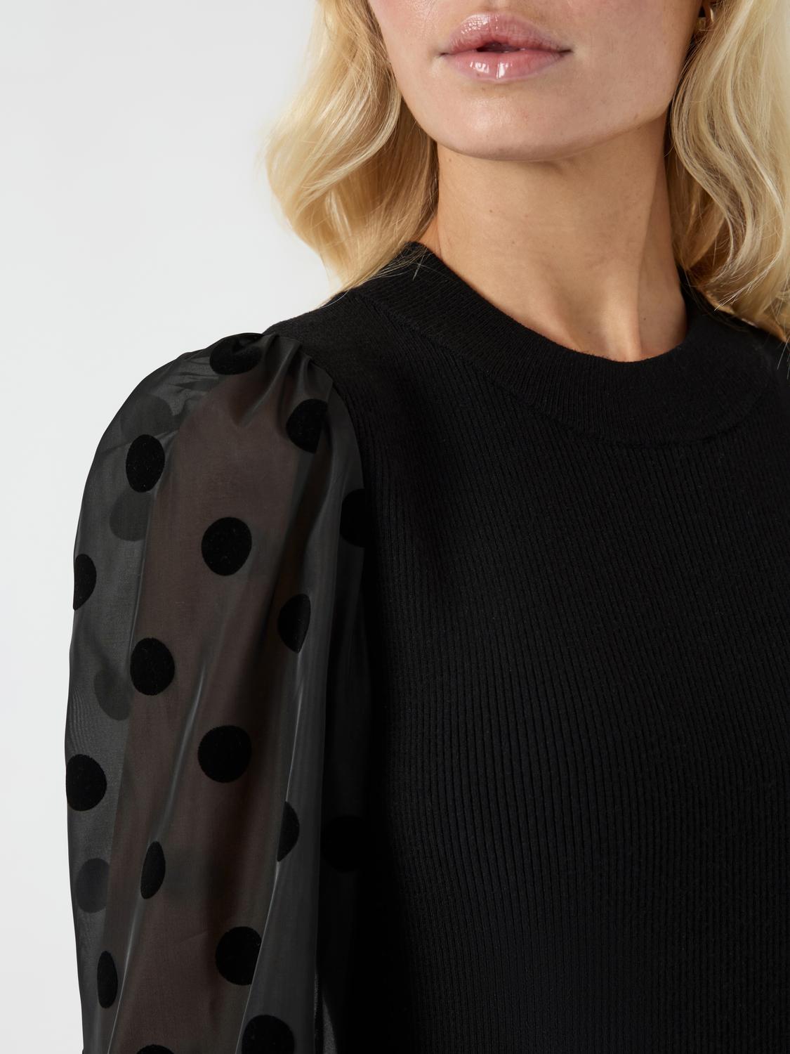 YASDOTME Midi Dress - Black - VERO MODA & VILA Bergvik